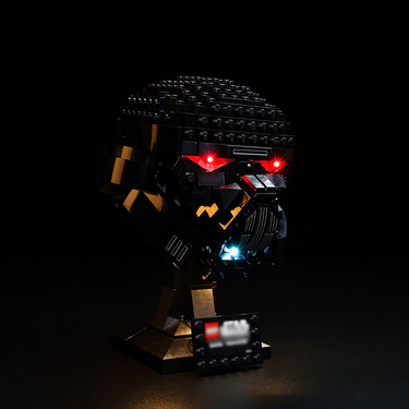Lego Dark Trooper Helmet 75343 Light Kit